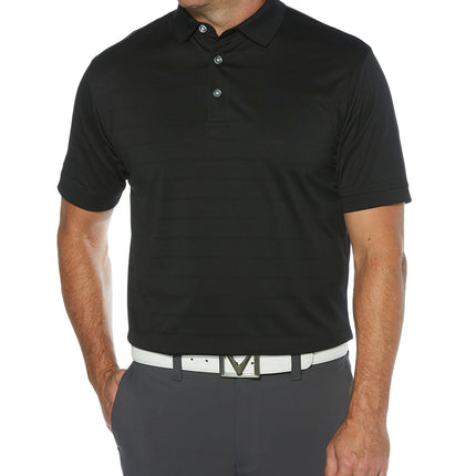 Callaway Men's Golf Short Sleeve Pique Open Mesh P
