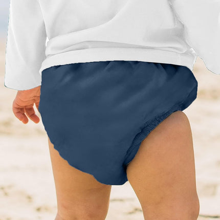 green sprouts i Play. Baby Boys Snap Reusable Absorbent Swimsuit Diaper Navy 24mo, 24 Months