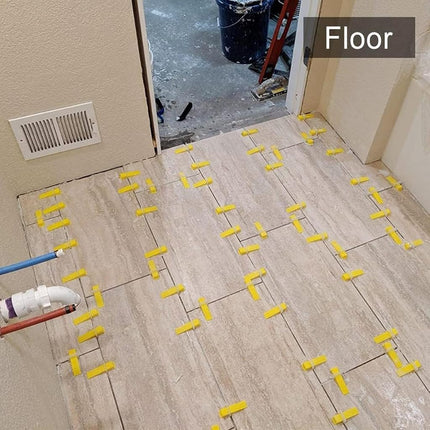 DGSL Tile Leveling System with Plier, 1200 Tile Spacers 1/8" and 300 Wedges