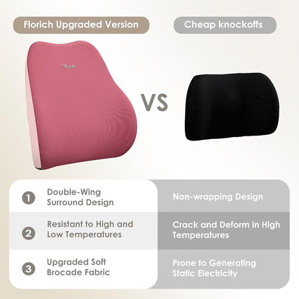 FLORICH Seat Cushion and Lumbar Support Pillow