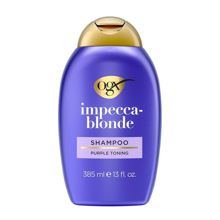 Ogx Blonde Enhance + Purple Toning Shampoo For Blo