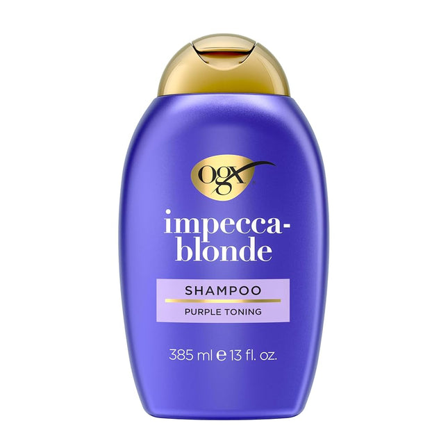 Ogx Blonde Enhance + Purple Toning Shampoo For Blo