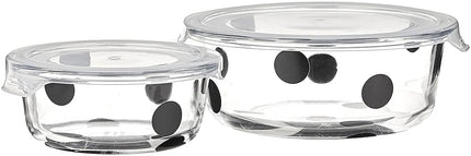 Kate Spade New York Deco Dot 2-Piece Round Food St