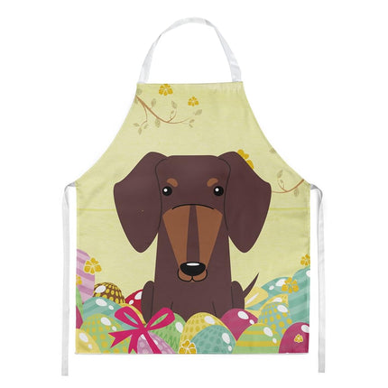 Easter Eggs Dachshund Chocolate Apron BB6131APRON