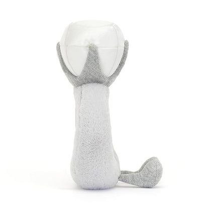 Jellycat Amuseables Diamond Ring Stuffed Toy, 8 inches | Wedding Ring Plush | Engagement and Wedding Gift