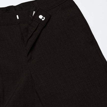 Van Heusen Boys' Flex Stretch Flat Front Dress Pants, Black, 10