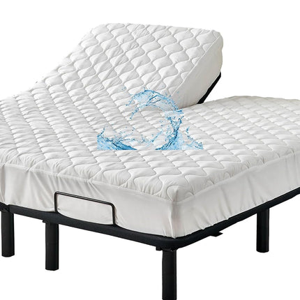 Kingnex Waterproof Split Top King Mattress Protect
