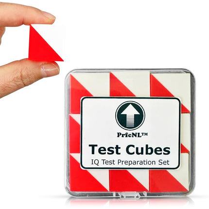 Test Cubes (Red and White) - Study for Block-Desig