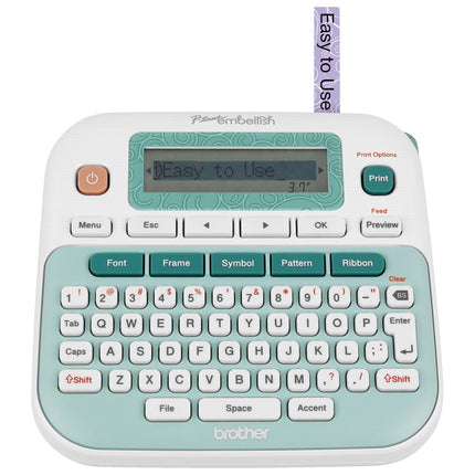 Brother P-Touch Embellish Ribbon & Tape Printer PT