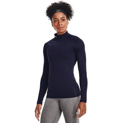 Under Armour Women's ColdGear Authentics Mock Neck