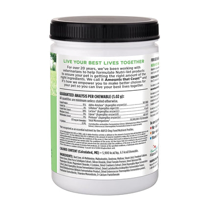 Nutri-Vet Grass Guard Chewables for Dogs - Prevent Lawn Burn from Dog Urine - 365 Count