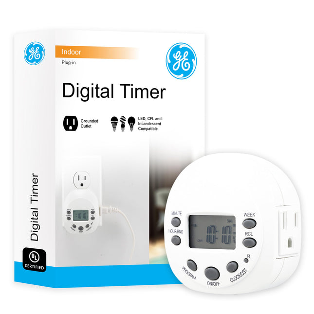 Ge 15150 7-Day Plug-In Digital Timer