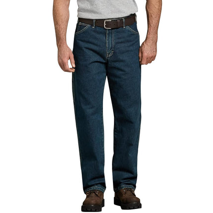 Dickies Mens Relaxed Fit Carpenter Jeans, Tinted H