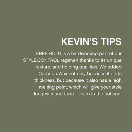 KEVIN.MURPHY FREE.HOLD Hair Styling Paste Medium Hold, Mens Wax, 100g