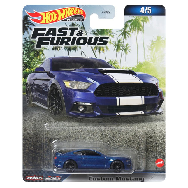 Hot Wheels Fast and Furious Custom Mustang 4/5 HNW