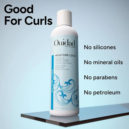 Ouidad Moisture Lock Leave-in Conditioner, 8.5 Fl oz