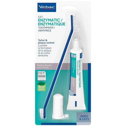 Virbac C.E.T. Oral Hygiene Kit for Cats and Dogs |
