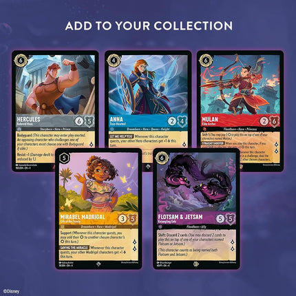 Ravensburger - Ursula's Return Pack Ursula Disney Lorcana Trading Card Game: Set 4 Display with 24 Booster Packs (11098342)