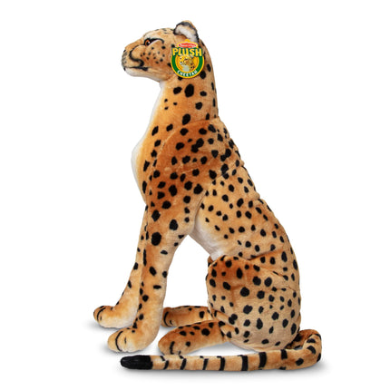 Melissa & Doug Giant Cheetah - Lifelike Stuffed Animal (over 4 feet long)