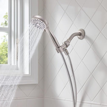 Ignite 5 Setting Handheld Spot Resistant Brushed Nickel Showerhead