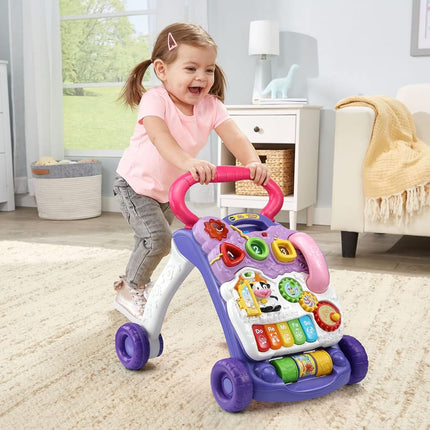 VTech Sit-to-Stand Learning Walker (Frustration Free Packaging), Lavender