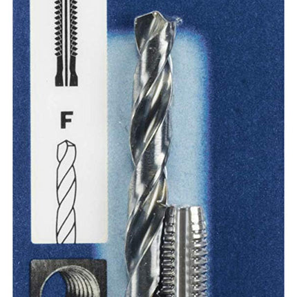 Bosch BDT516F18 5/16-18 Plug Tap and Size F Drill Bit Combo Set