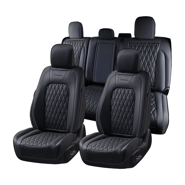 Coverado Leather Seat Covers Full Set Fit for Ford