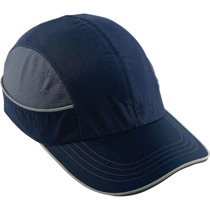 Safety Bump Cap, Baseball Hat Style, Comfortable Head Protection, Long Brim, Skullerz 8950