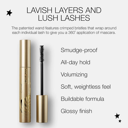 Stila HUGE Extreme Lash Mascara - Black by Stila for Women - 0.44 oz Mascara, 13.2 milliliters
