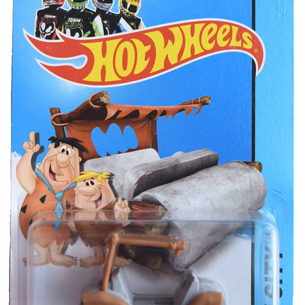 Hot Wheels The Flintmobile 1:64 Scale Fred Flintst