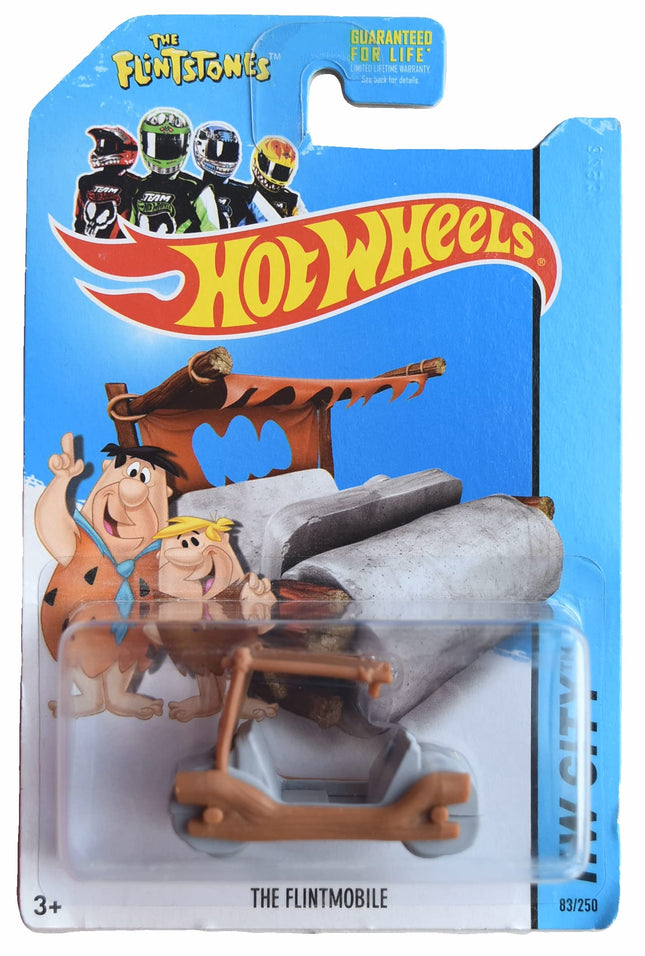 Hot Wheels The Flintmobile 1:64 Scale Fred Flintst