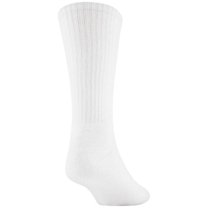 Gildan Men's Performance Crew Socks, 12-Pairs, White, Large
