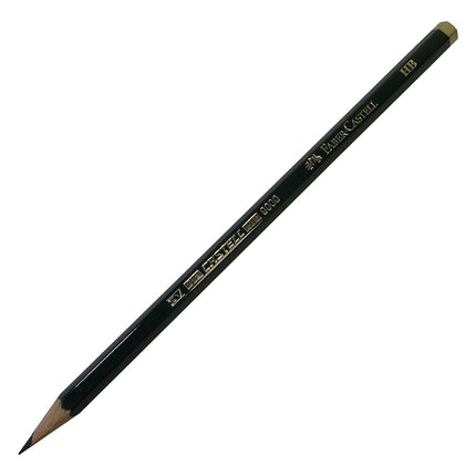 Faber-Castell 9000 Juego de lápices de grafito artístico, los mejores regalos, 12 unidades con 12 grados de dureza (2H, H, F, HB.) + 1 goma de borrar amasada + 1 goma de borrar grande sin polvo + 1 sacapuntas Faber