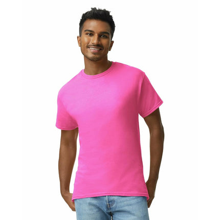 Gildan Men's Ultra Cotton T-Shirt, Style G2000, Multipack, Safety Pink (3-Pack), XXL (Pack of 3)