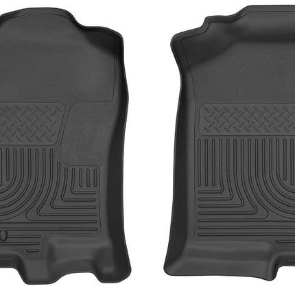 Husky Liners - 18391 Fits 2007-10 Ford Expedition, 2007-10 Lincoln Navigator Weatherbeater Front Floor Mats Black