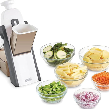 Dash Safe Slice® Mandoline Slicer, Julienne + Dice