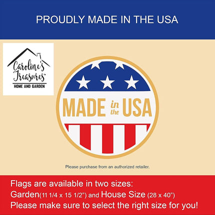 Caroline's Treasures CK5066GF Sphynx Cat Welcome Flag Garden Size, Small, Multicolor