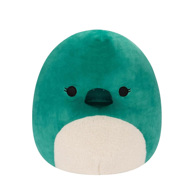 Squishmallows Original 14-Inch Selassi Green Platypus with Fuzzy White Belly - Large Ultrasoft Official Jazwares Plush