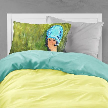Caroline's Treasures MW1237PILLOWCASE Young Voncile Still in High School Fabric Standard Pillowcase, Standard, Multicolor