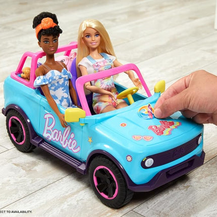Hot Wheels Barbie RC SUV, Remote-Control Pink Vehicle