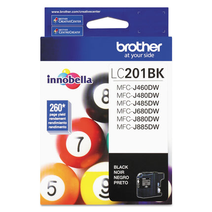 Brother Genuine Standard Yield Black Ink Cartridge