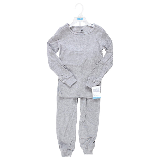 Ensemble de 2 sous-vêtements longs thermiques unisexes Hudson Baby, gris chiné, 7 ans, gris chiné, 7 ans