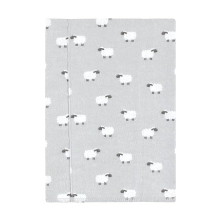Bavoirs en flanelle de coton unisexe Hudson Baby, Lot de 7, motif adorable ferme, Taille unique