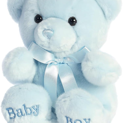 Aurora Plush Baby 10 inches Comfy Blue Baby Boy Bear