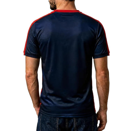 Icon Sports Men’s Soccer T-Shirts – Official Jersey Style Short Sleeve Athletic Football Team Graphic Game Day Active Tee Top