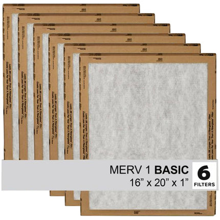Filtrete 16x20x1 Air Filter, 3M MERV 1 HVAC AC Fur