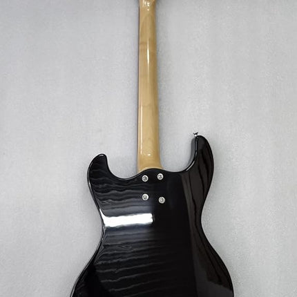 IYV 6 String Solid-Body Electric Guitar, Right, Black (ISMR-200)