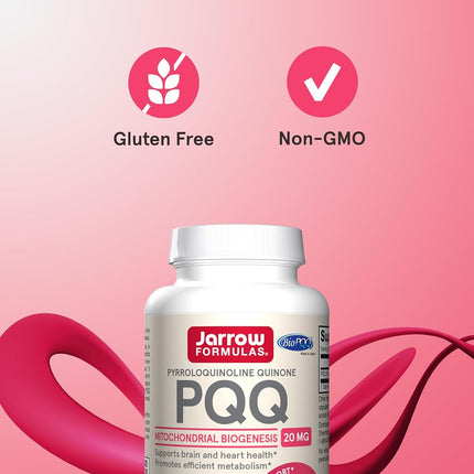Jarrow Formulas Pyrroloquinoline Quinone, Supports Heart and Cognitive Function, 20 mg, 30 Caps