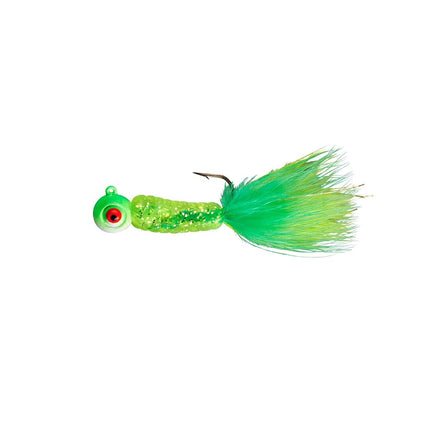 Lindy Fuzz-E Grub Jigs - Lightining Lime - 2 in - 