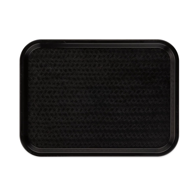 Carlisle CT101403 Café Standard Cafeteria/Fast Food Tray, 10" x 14", Black